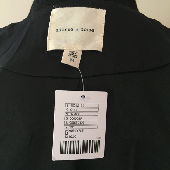 NWT Urban Outfitters Sequined Bomber Jacket - Picture 5 of 7